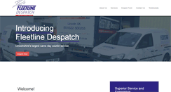 Desktop Screenshot of fleetlinedespatch.co.uk